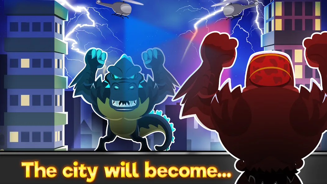 UFB Rampage: Monster Fight [MOD: безлимитные деньги и мощные монстры] Screenshot 1