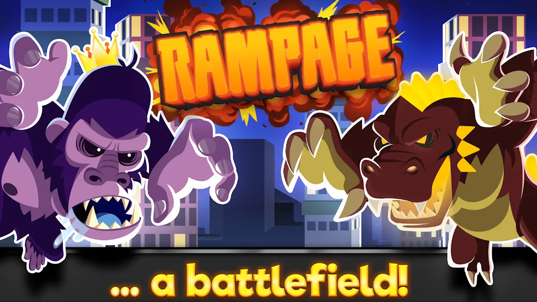 UFB Rampage: Monster Fight [MOD: безлимитные деньги и мощные монстры] Screenshot 2