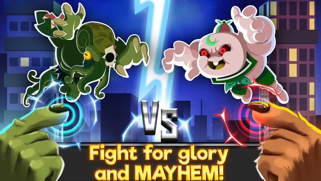 UFB Rampage: Monster Fight [MOD: безлимитные деньги и мощные монстры] Screenshot 4