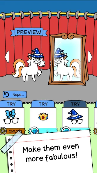 Unicorn Evolution: Idle Catch [MOD: безлимитные монеты и быстрая эволюция] Screenshot 3