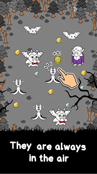 Vampire Evolution: Idle Horror [MOD: безлимитные деньги и прокачка вампира] Screenshot 2