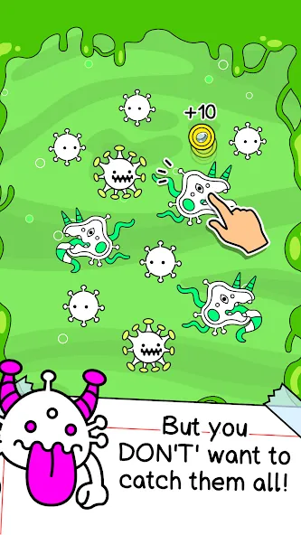 Virus Evolution: Merge Game [MOD: безлимитные монеты и энергия] Screenshot 2