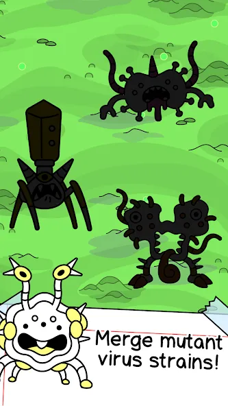 Virus Evolution: Merge Game [MOD: безлимитные монеты и энергия] Screenshot 3