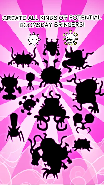 Virus Evolution: Merge Game [MOD: безлимитные монеты и энергия] Screenshot 4