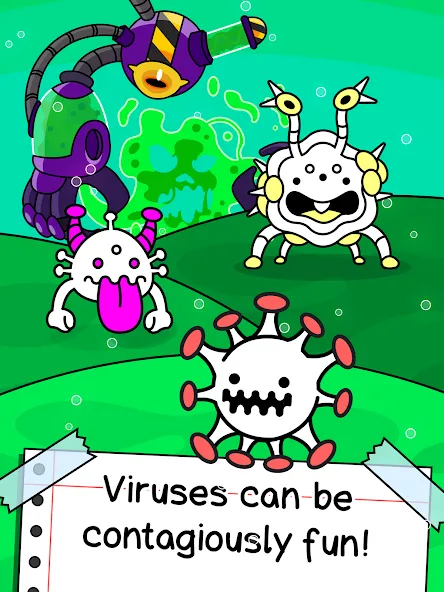 Virus Evolution: Merge Game [MOD: безлимитные монеты и энергия] Screenshot 5