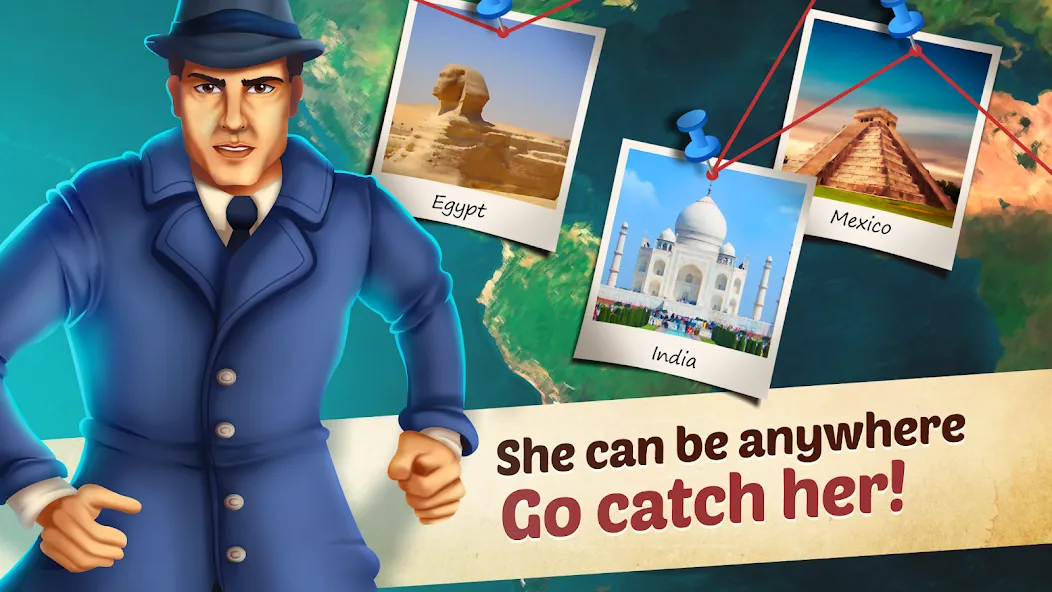 Carmen Stories: Detective Game [MOD: безлимитные подсказки и энергия] Screenshot 2
