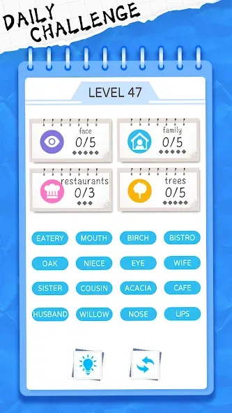 Word Sort: Association Connect [MOD: без рекламы и все уровни открыты] Screenshot 4