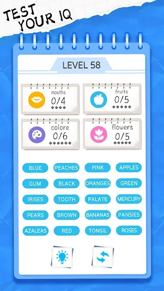Word Sort: Association Connect [MOD: без рекламы и все уровни открыты] Screenshot 5