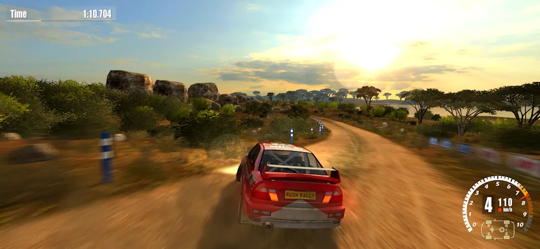 Rush Rally 3 Demo [MOD: безлимитные деньги и все трассы открыты] Screenshot 2