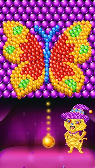 Bubble Shooter Jerry [MOD: безлимитные монеты и жизни] Screenshot 1