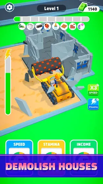 Home Builder 3D ! [MOD: безлимитные деньги и всё открыто] Screenshot 1