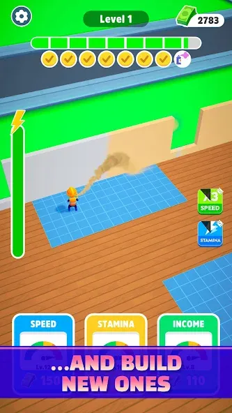 Home Builder 3D ! [MOD: безлимитные деньги и всё открыто] Screenshot 2