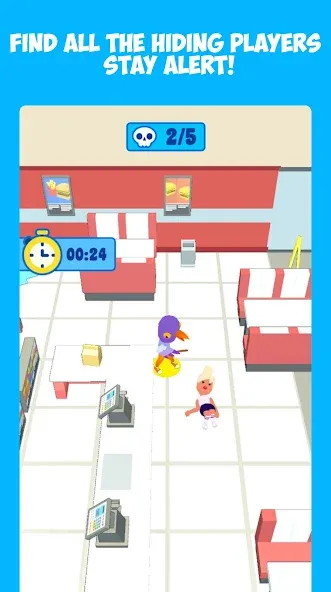 A4 Hide and Seek [MOD: без рекламы и все уровни] Screenshot 2