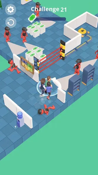 Heist challenge – grab and go [MOD: безлимитные деньги и алмазы] Screenshot 4