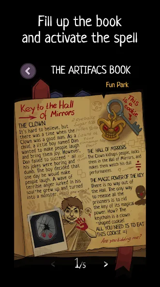 Nightmares of The Chaosville [MOD: безлимитные деньги и подсказки] Screenshot 5