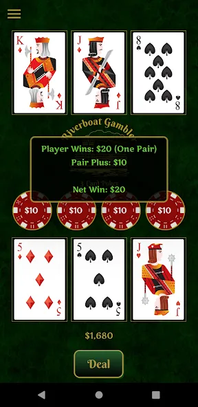Riverboat Gambler [MOD: безлимитные монеты и открыты столы] Screenshot 4