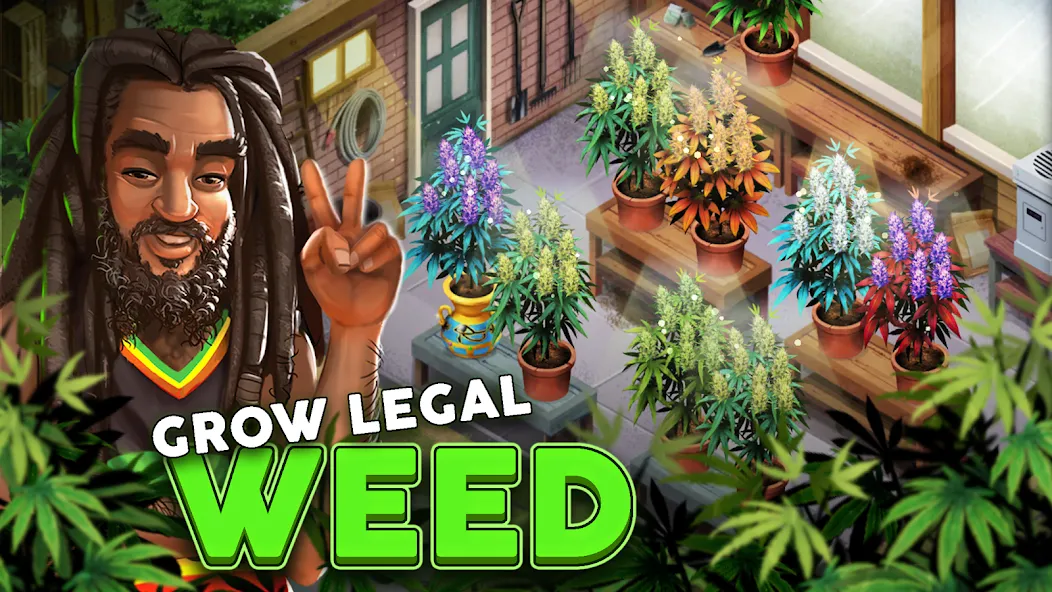 Hempire - Plant Growing Game [MOD: безлимитные деньги и ресурсы] Screenshot 1