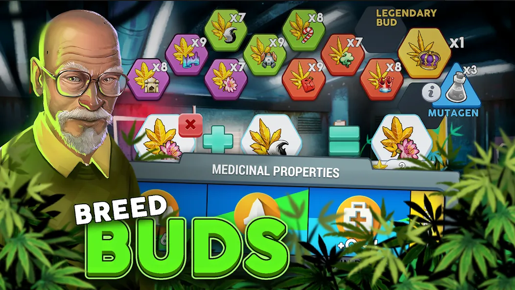 Hempire - Plant Growing Game [MOD: безлимитные деньги и ресурсы] Screenshot 4