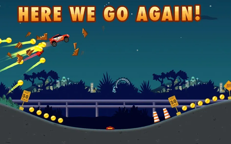 Extreme Road Trip 2 [MOD: безлимитные деньги и топливо] Screenshot 1