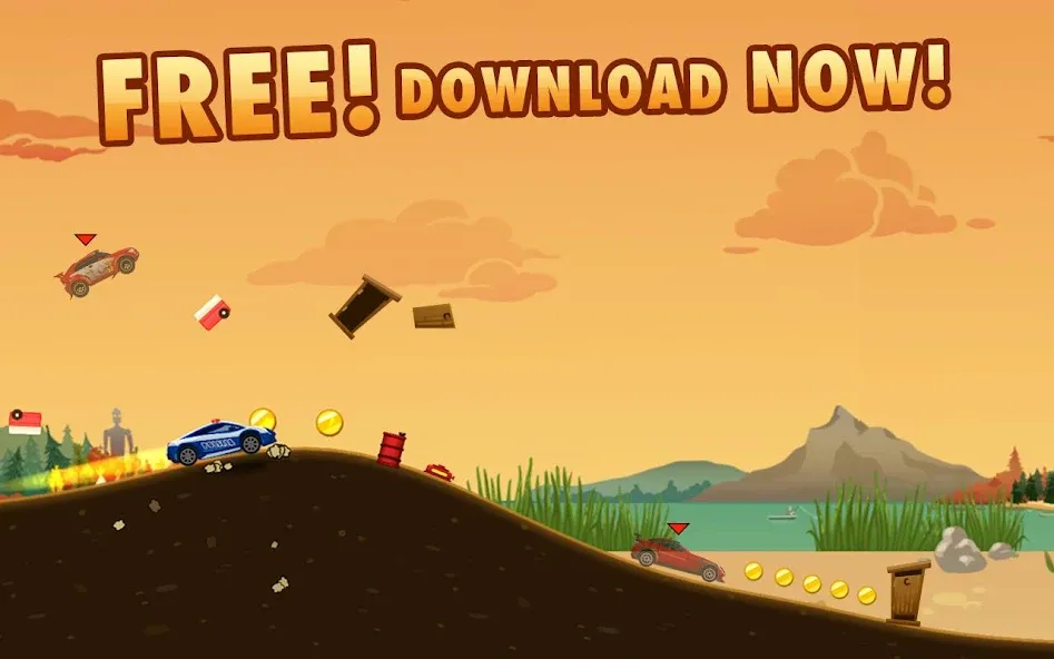 Extreme Road Trip 2 [MOD: безлимитные деньги и топливо] Screenshot 5