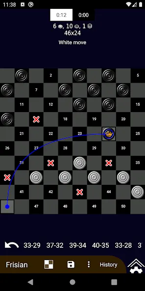 Chess &amp; Checkers [MOD: шахматы и шашки без ограничений] Screenshot 4