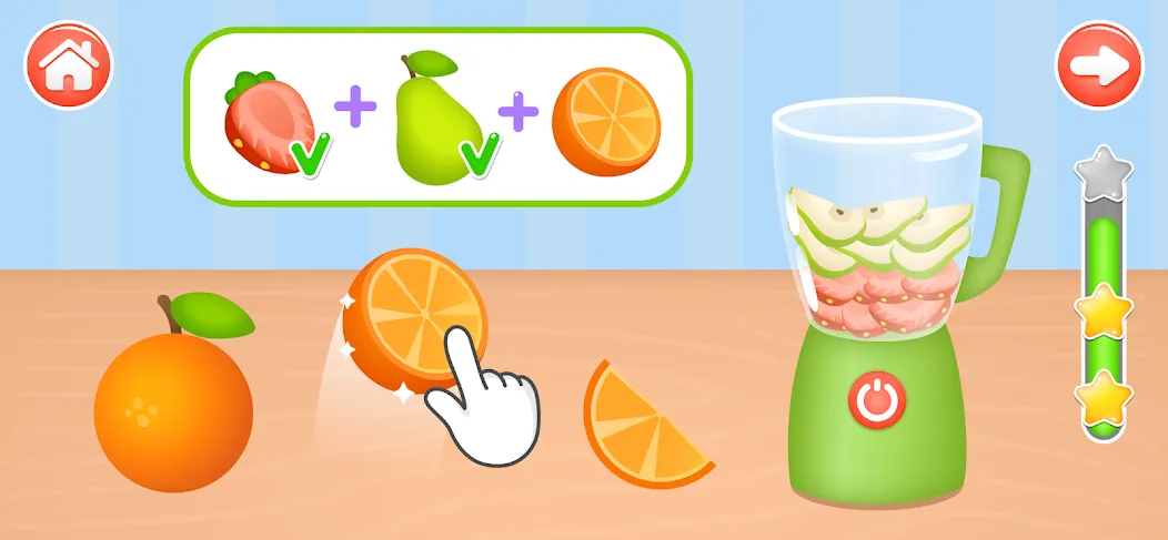 Kids Cooking Games 2+ Year Old [MOD: все рецепты разблокированы] Screenshot 5