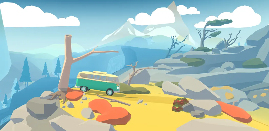 Hillside Drive: car racing [MOD: безлимитные деньги и топливо] Screenshot 4