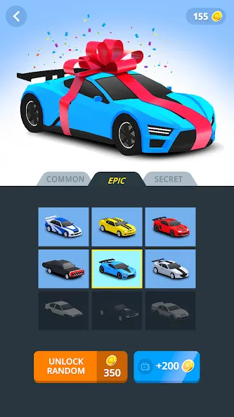 Line Race: Police Pursuit [MOD: безлимитные деньги и все машины открыты] Screenshot 5