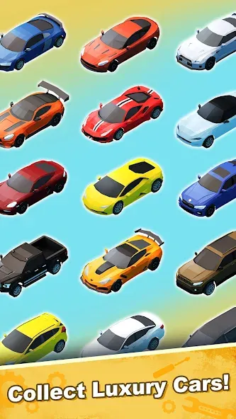 Car Mechanic Tycoon [MOD: безлимитные деньги и всё открыто] Screenshot 1
