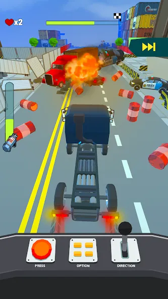 Crazy Rush 3D: Race Master [MOD: безлимитные деньги и всё открыто] Screenshot 3