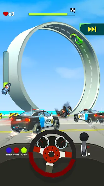 Crazy Rush 3D: Race Master [MOD: безлимитные деньги и всё открыто] Screenshot 4