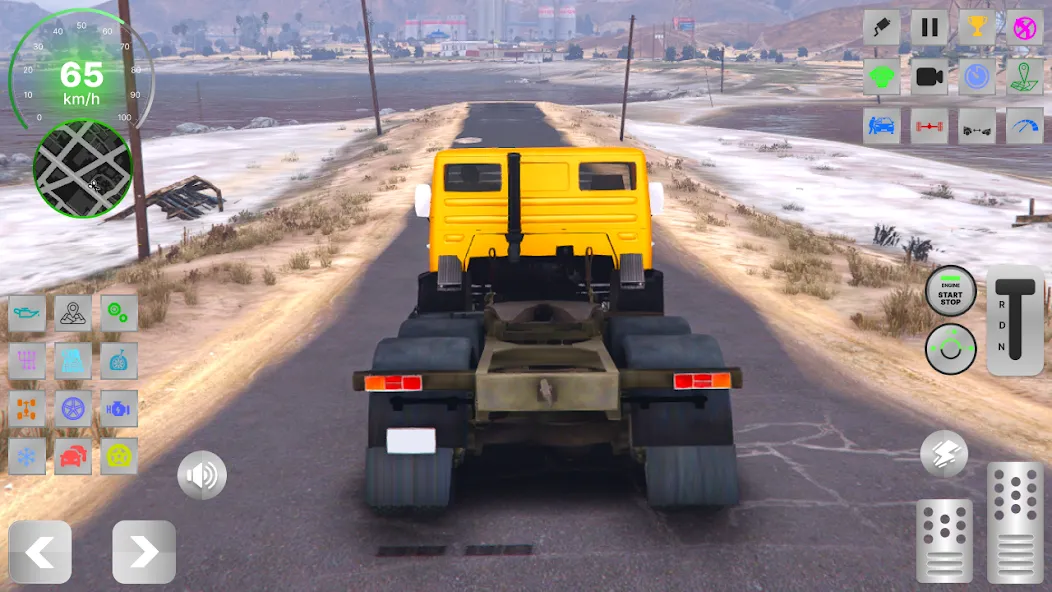 KAMAZ: Ultimate Russian Truck [MOD: безлимитные деньги и топливо] Screenshot 2