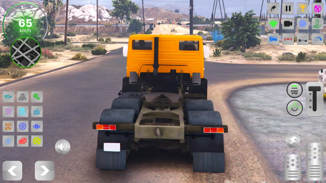 KAMAZ: Ultimate Russian Truck [MOD: безлимитные деньги и топливо] Screenshot 4