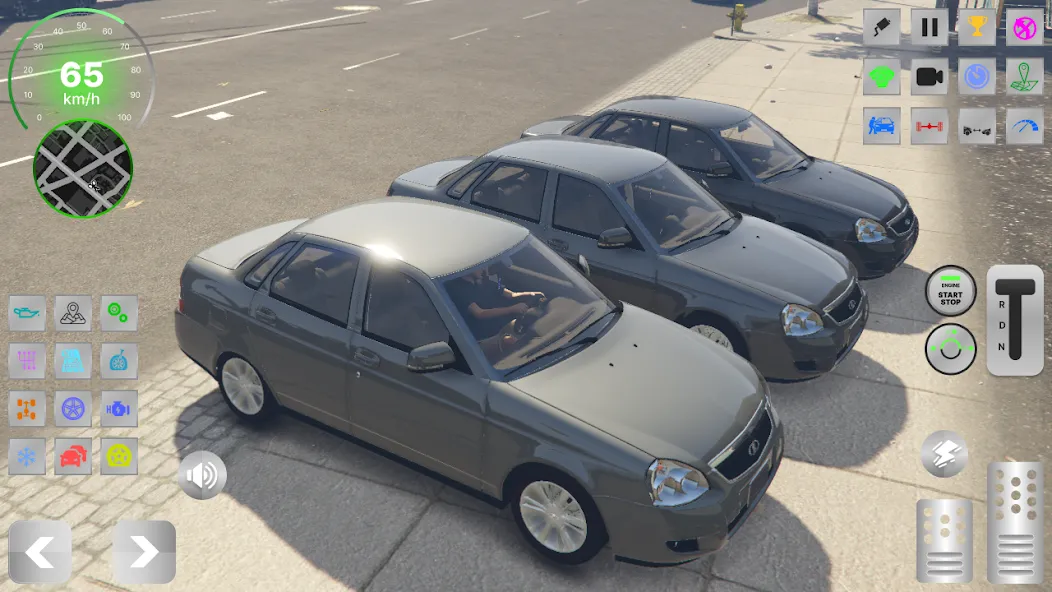 Лада Приора - Дрифт по России [MOD: безлимитные деньги и топливный запас] Screenshot 3