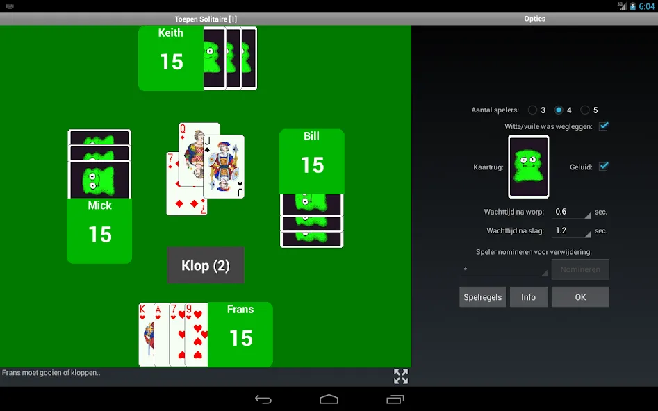 Toepen Plus [MOD: безлимитные очки и все карты открыты] Screenshot 5