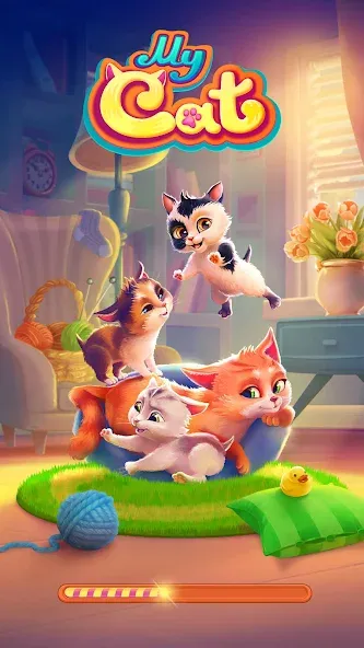 My Cat - Virtual pet simulator [MOD: безлимитные монеты и алмазы] Screenshot 5