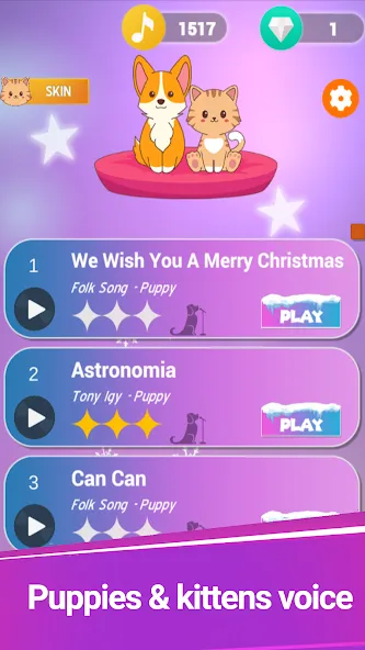 Cat Dog Music Voice [MOD: разблокированы все песни и звуки] Screenshot 1