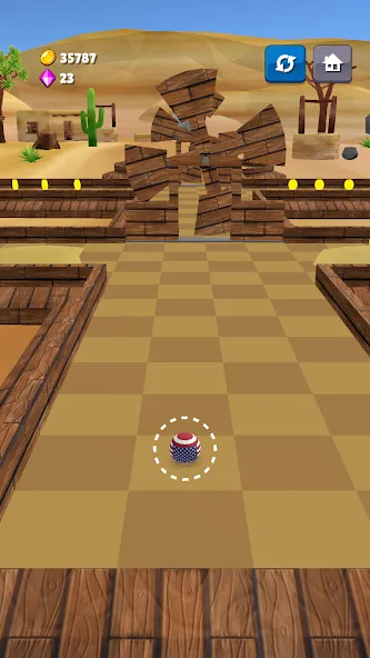 Mini Golf Game - Putt Putt 3D [MOD: безлимитные монеты и открыты все уровни] Screenshot 2