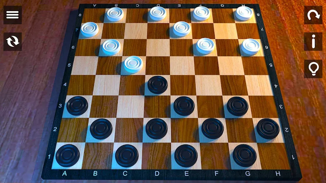 Checkers: Checkers Online- Dam [MOD: без рекламы и всё открыто] Screenshot 2