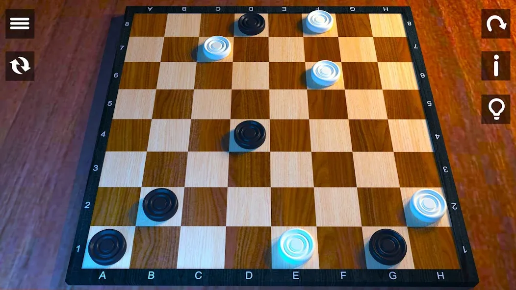 Checkers: Checkers Online- Dam [MOD: без рекламы и всё открыто] Screenshot 3