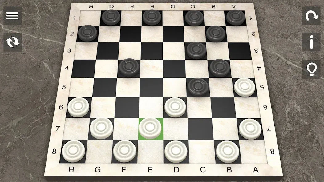 Checkers: Checkers Online- Dam [MOD: без рекламы и всё открыто] Screenshot 5