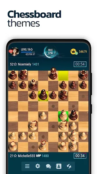 Chess Online [MOD: разблокированы премиум-доски и темы] Screenshot 2