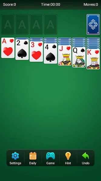 Solitaire [MOD: неограниченные подсказки и отмены] Screenshot 1