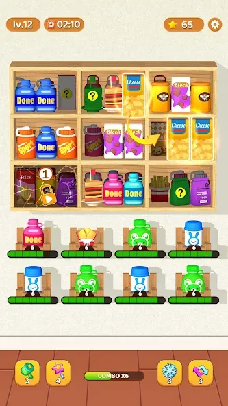 Goods Sort™ - Sorting Games [MOD: безлимитные деньги и всё открыто] Screenshot 5