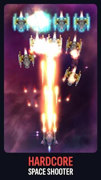 Galaxy Keeper: Space Shooter [MOD: много денег и всё открыто] Screenshot 1