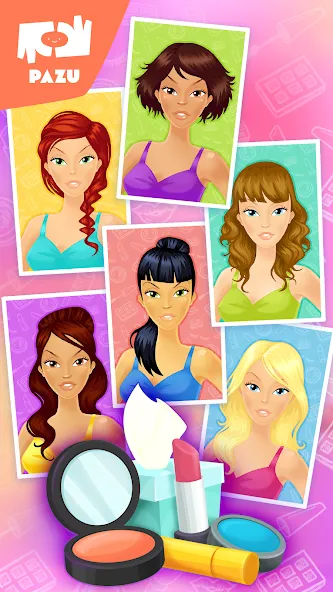 Makeup Girls - Games for kids [MOD: все предметы макияжа разблокированы] Screenshot 5