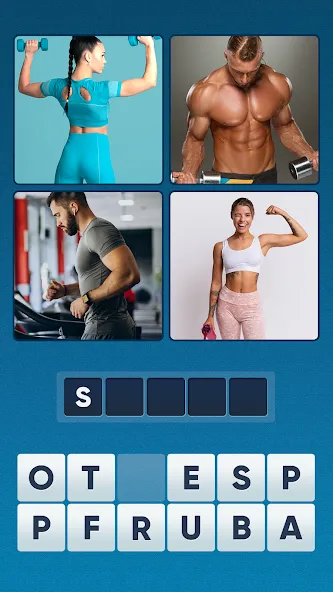 Guess the Word : Word Puzzle [MOD: открыты все уровни и подсказки] Screenshot 3
