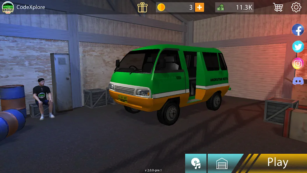 Angkot d Game [MOD: безлимитные деньги и всё открыто] Screenshot 2