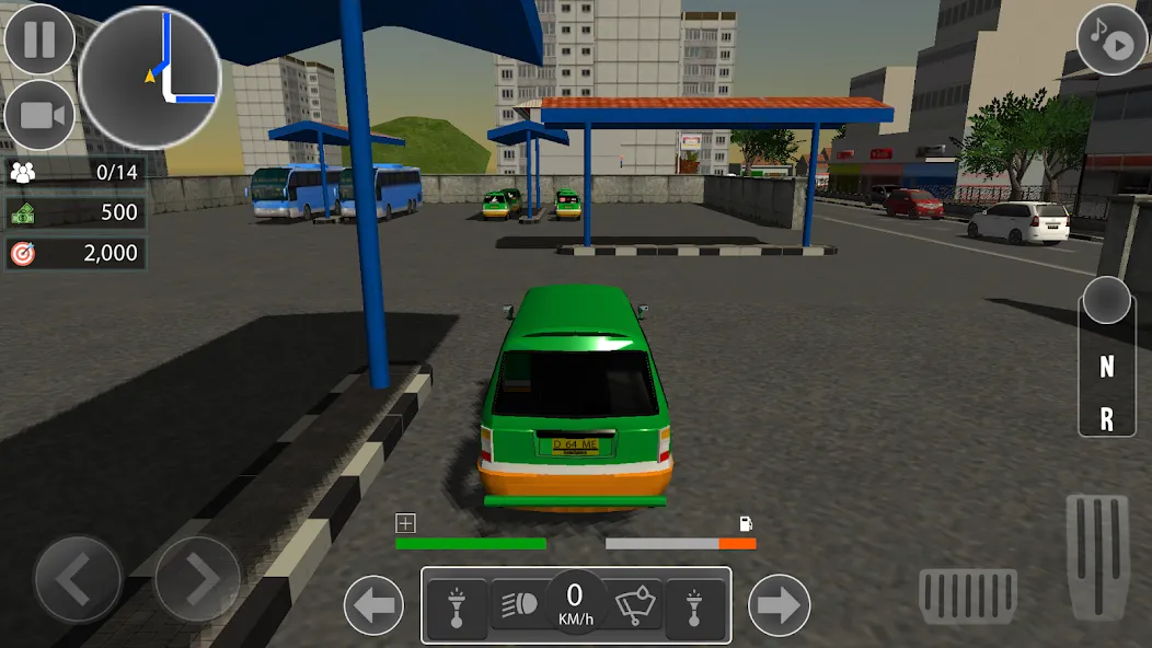 Angkot d Game [MOD: безлимитные деньги и всё открыто] Screenshot 4