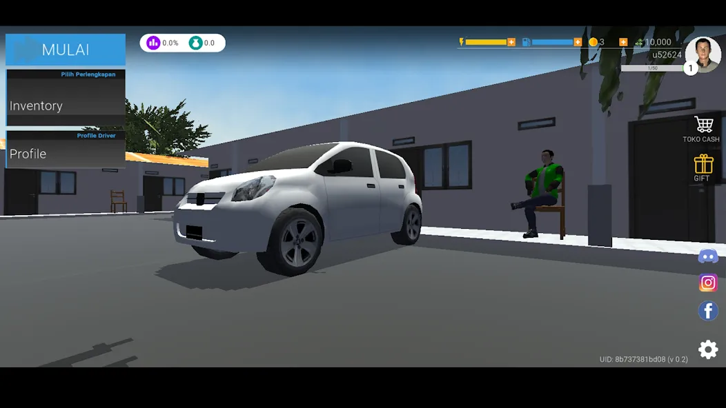 Taxi Online Simulator ID [MOD: безлимитные деньги и быстрые машины] Screenshot 2